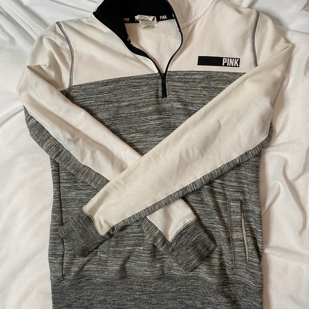 VS PINK quarter zip